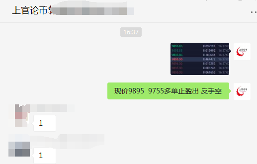 上官论币： 低位多单获利满满 反手空1