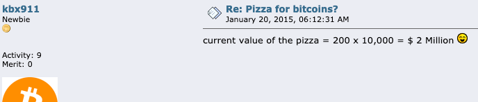 他用10000个比特币买了两个比萨饼，然后呢？7