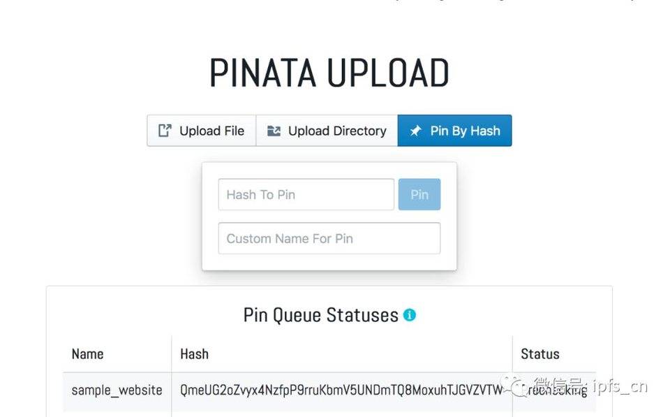 五分钟学习如何在IPFs上部署Mars selection网站3