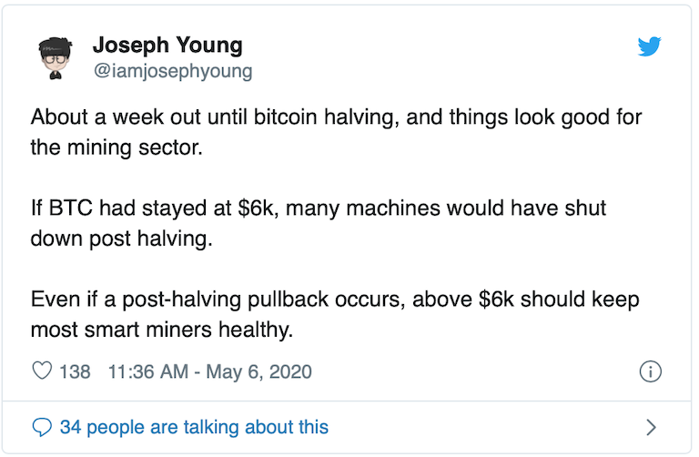 意见|减半比特币将对矿工产生什么影响？3