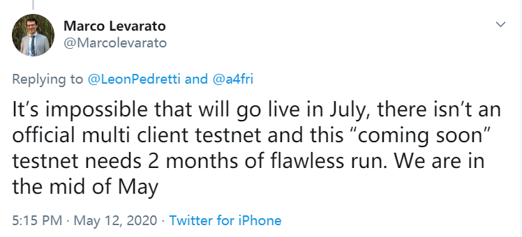 以太坊开发者确认eth 2.0不会在7月上线1