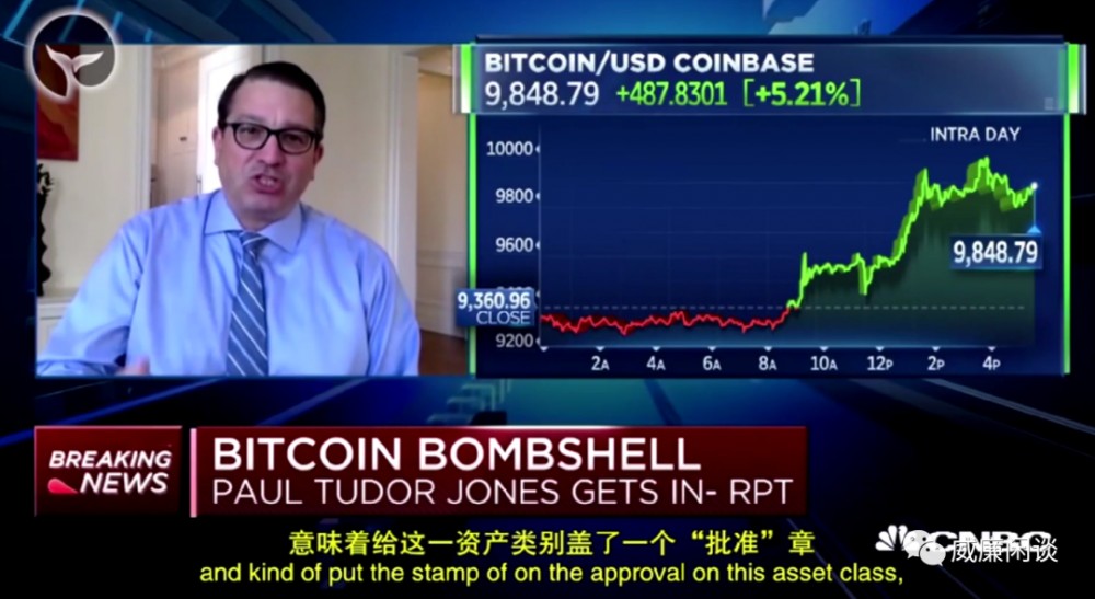 哪位华尔街/硅谷大亨投资并“大喊”比特币？4