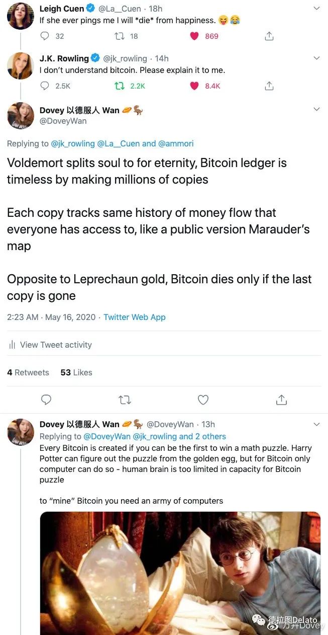 JK罗琳和麻瓜魔术比特币2