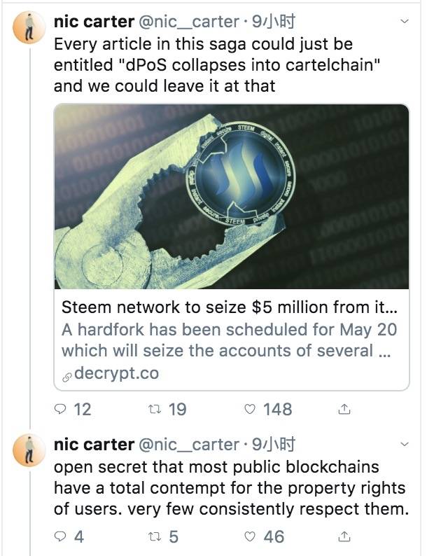 Steem再次迎来硬分叉，Sun Yuchen将没收Hive支持者提供的500万美元代币4