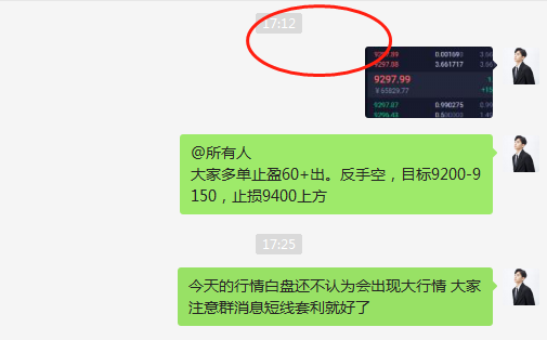 星悦论币：5.25BTC上冲布林带中轨未果 隔日完美空单获利500+ —日内分析1