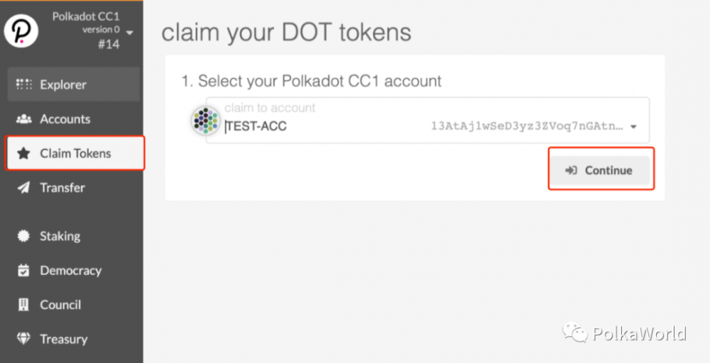 教程|如何在Polkadot CC1中映射和声明点2