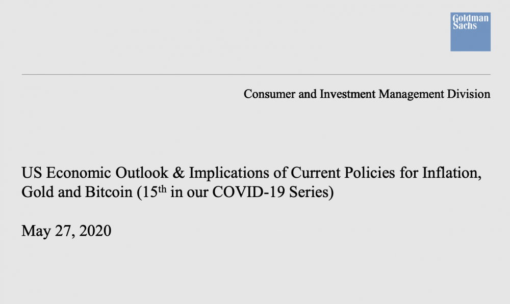今天推荐|高盛举行了比特币会议并讨论了这些要点 今天推荐|高盛举行了比特币会议并讨论了这些要点