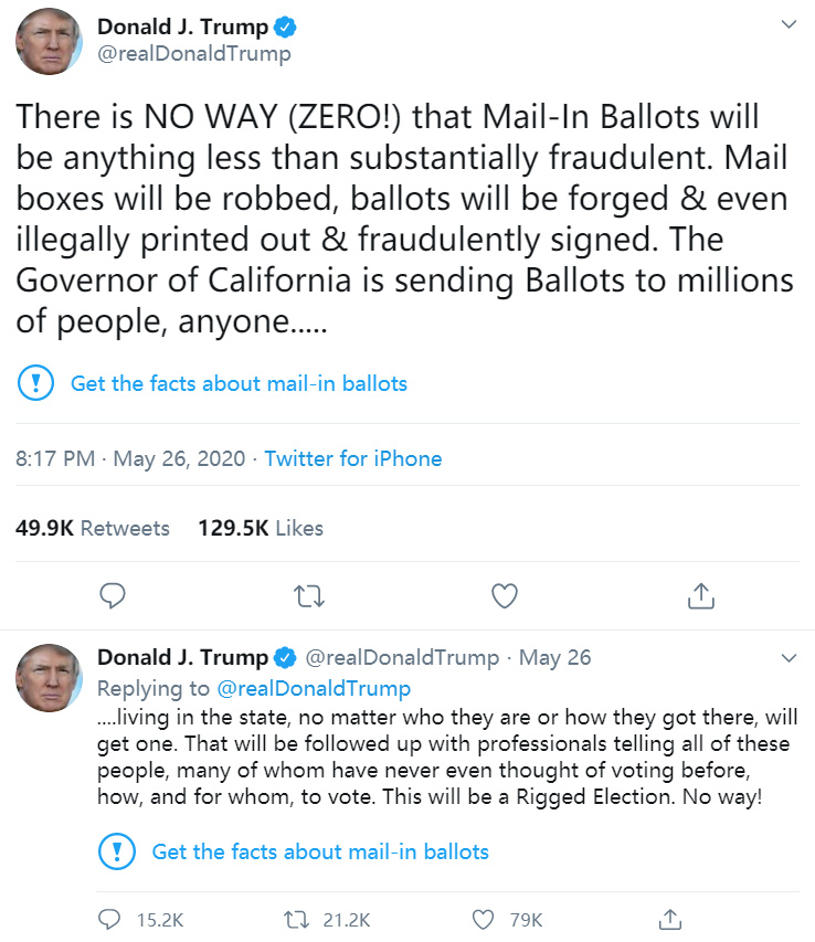 特朗普攻击，小泽反对，V上帝回应，推特的“事实核查”是什么意思？2