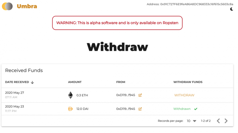 Umbra:以太坊区块链的无形支付协议3 Umbra:以太坊区块链的无形支付协议3