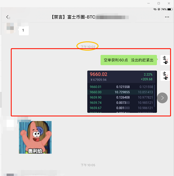 富士币圈-日内坚定看空 2空单共获利120点5