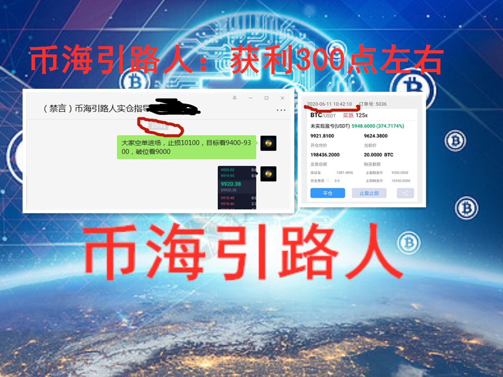 币海引路人：BTC精准布局单单获利