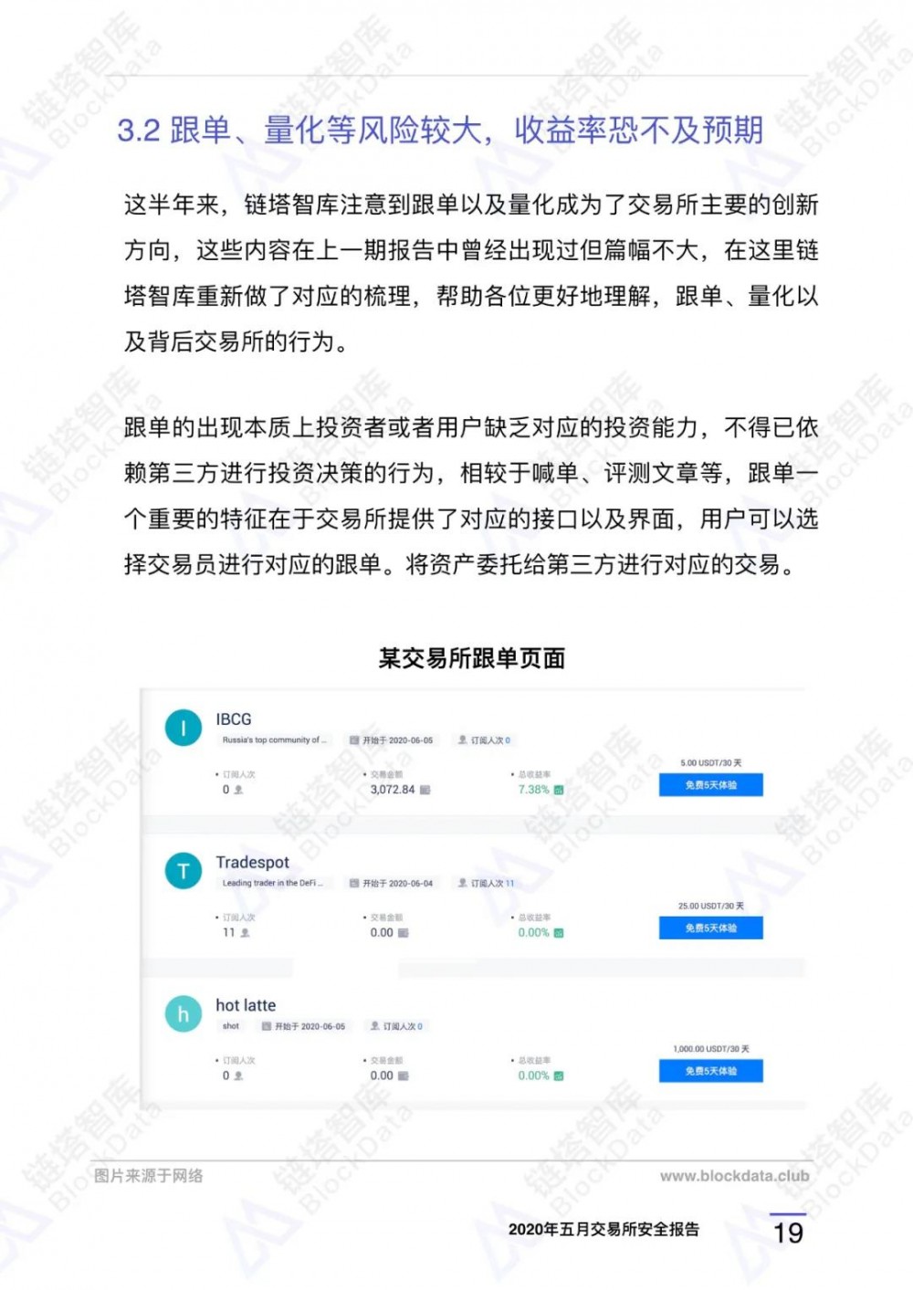 2020年5月⽉交易所安全报告：今年以来已有21家交易所停牌，警惕过度创新7