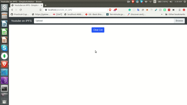 IPFS教程：使用IPFS构建Youtube