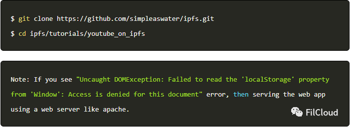 IPFS教程：使用IPFS构建Youtube2