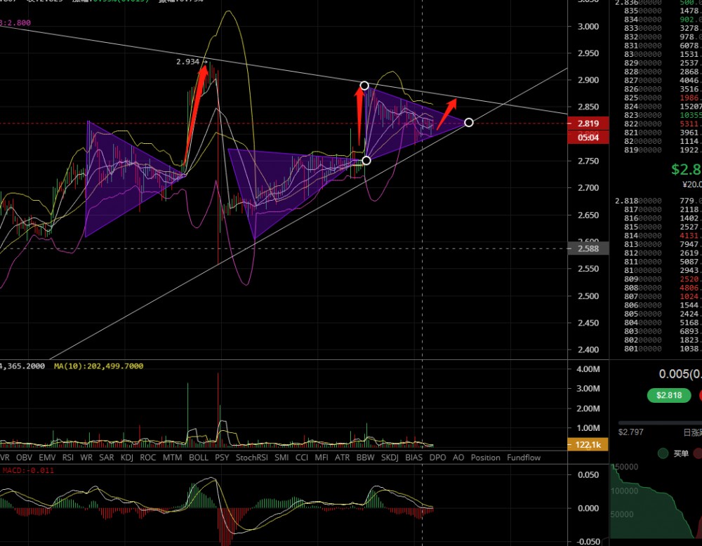 凌姗说币：6.7比特现金,柚子行情分析及操作建议1