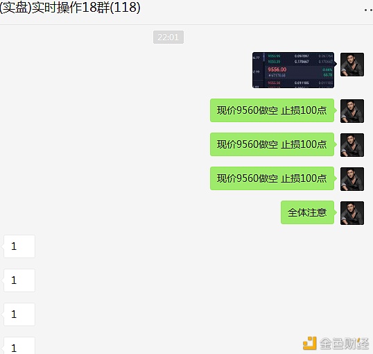 刘哥说币:BTC实仓客户群布局空单斩获140点 刘哥说币:BTC实仓客户群布局空单斩获140点