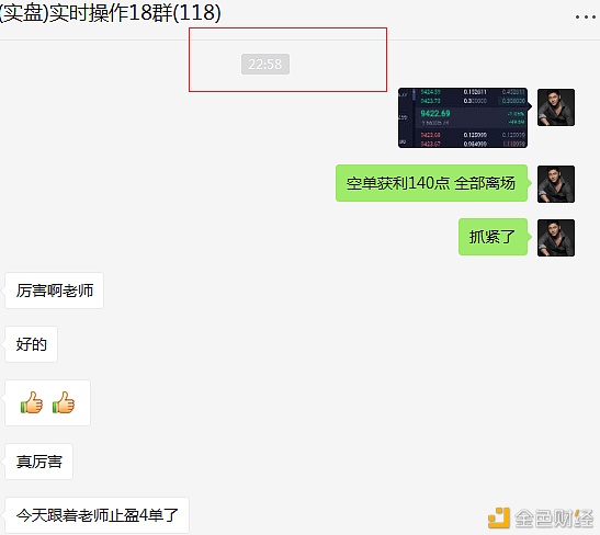 刘哥说币:BTC实仓客户群布局空单斩获140点1 刘哥说币:BTC实仓客户群布局空单斩获140点1
