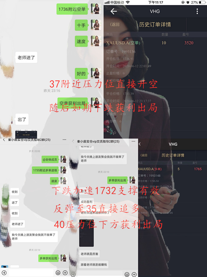 秦小扉：今日黄金能否承压是关键，黄金随时会遭遇抛售？2