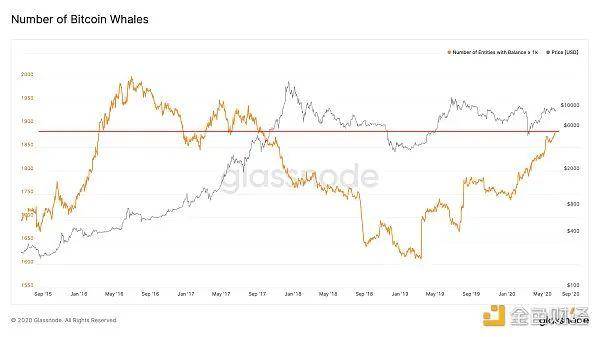 比特币鲸鱼和小三的新高减半市场终于来了？