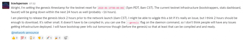 Filecoin正式宣布：第二阶段测试网络重置时间2