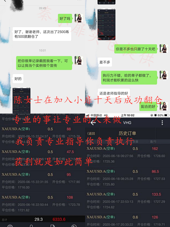 秦小扉：黄金投资盈利总是和你无缘？那是你没有找到顶级分析师秦小扉！2