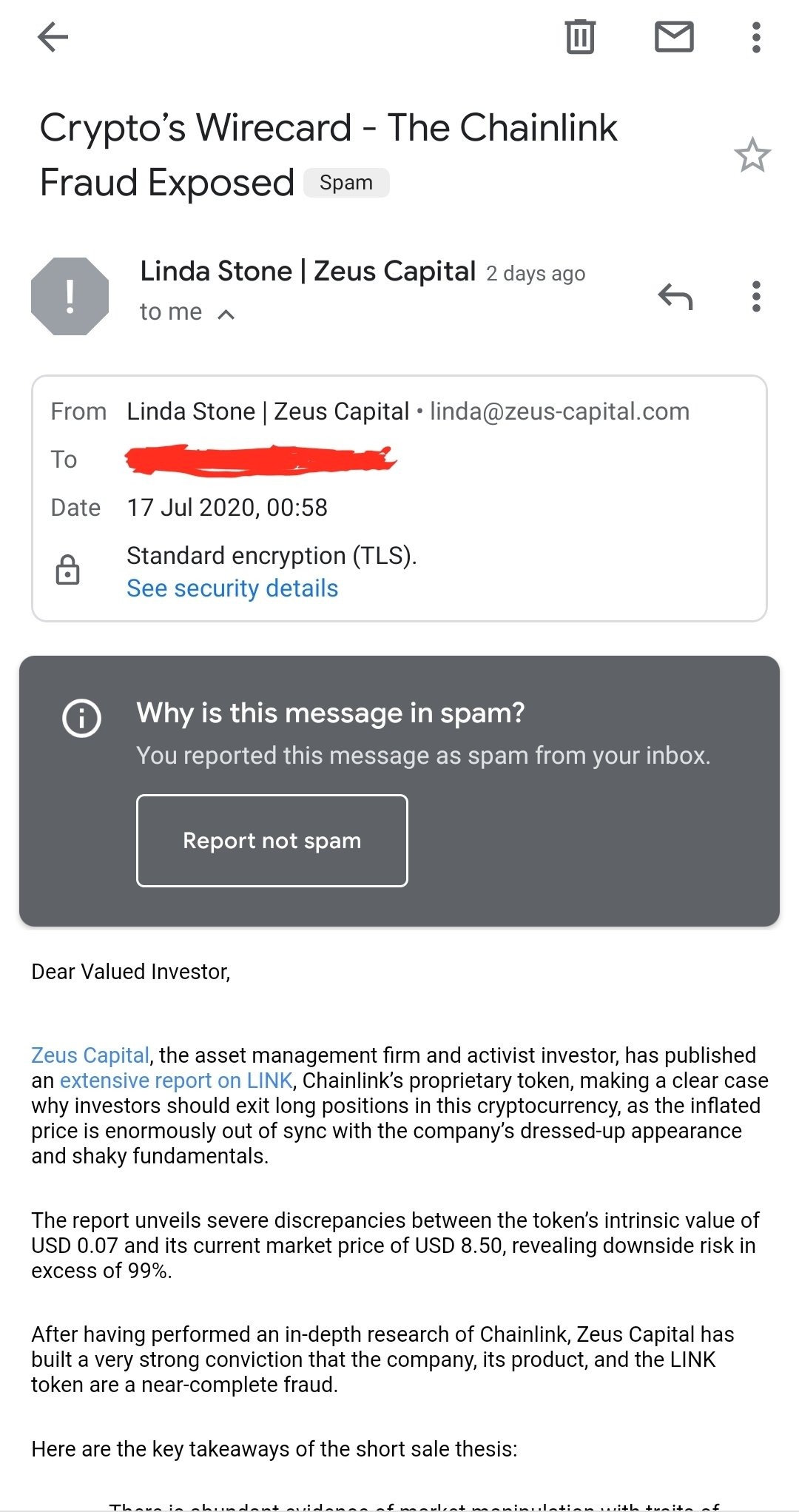 今天，我们推荐| link to short the Secret War：写一篇60页的报告，下注2000万，幕后的玩家被怀疑是搭档1