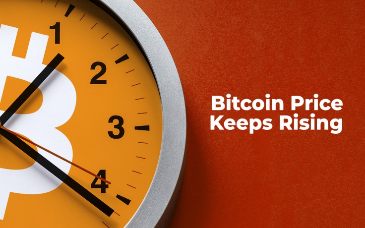 在火星比特币站，数字货币概念股上涨，投资者表示BTC将获得更多收益