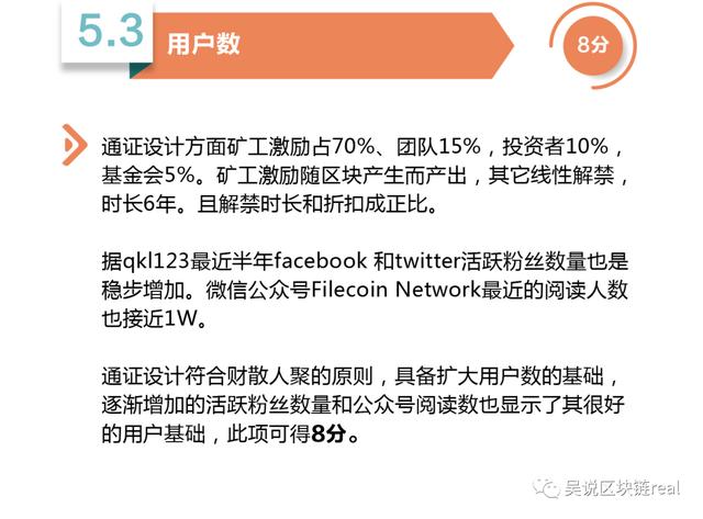 吴朔评价室:filecoin整体分析,综合得分74分9 吴朔评价室:filecoin整体分析,综合得分74分9