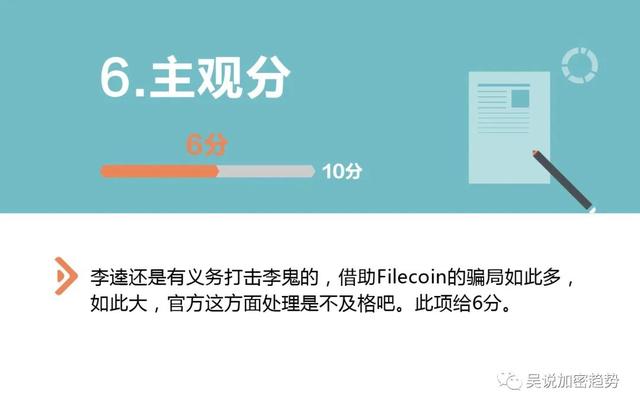 吴朔评价室:filecoin整体分析,综合得分74分10 吴朔评价室:filecoin整体分析,综合得分74分10