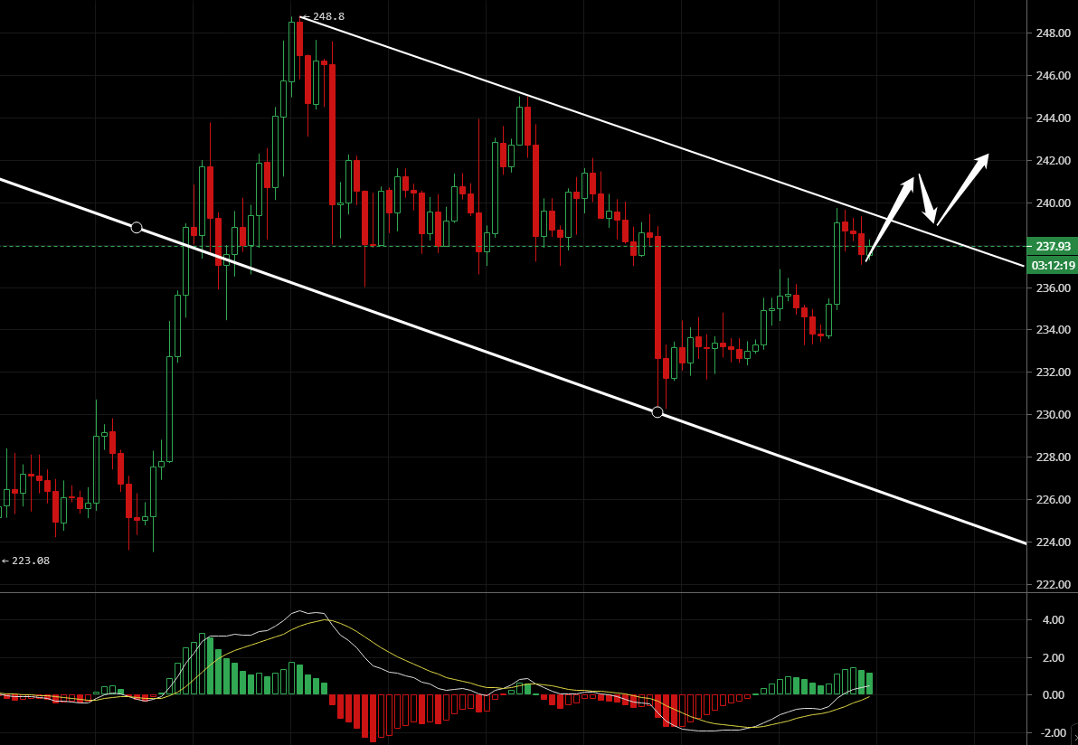 凌姗说币：7.20比特币,以太坊,莱特币,柚子币,比特现金,BSV,狗狗币策略1