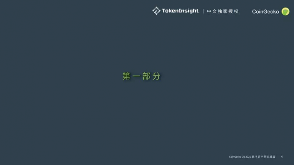 Coingecko 2020第二季度数字资产行业季度报告| tokeninsight中文独家授权2 Coingecko 2020第二季度数字资产行业季度报告| tokeninsight中文独家授权2