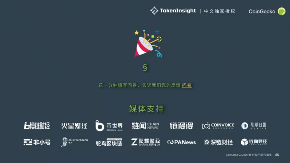 Coingecko 2020第二季度数字资产行业季度报告| tokeninsight中文独家授权24 Coingecko 2020第二季度数字资产行业季度报告| tokeninsight中文独家授权24