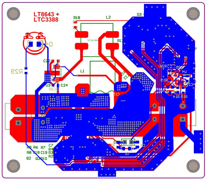 优秀设计奖 | 基于 LTC3388 和 LT8643 的 2.5V 2A 双模电源5 优秀设计奖 | 基于 LTC3388 和 LT8643 的 2.5V 2A 双模电源5