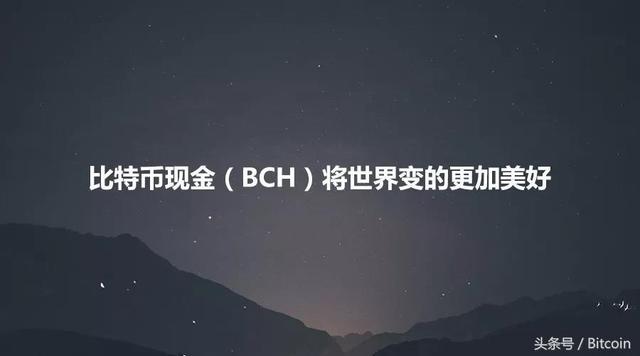 比特币现金（BCH）或将成为最优秀的数字货币