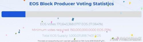 首页 EOS 正文EOS主网启动 6个中国节点成功入选