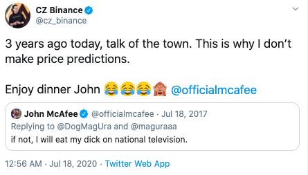 星球前线｜比特币三年内突破50万美元？John McAfee的预测翻车了2