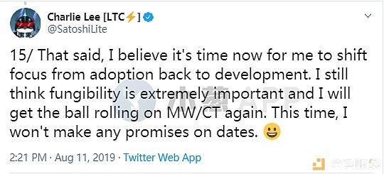 减半后，莱特币“被抛弃”？创始人李启威连发16条推特驳斥3
