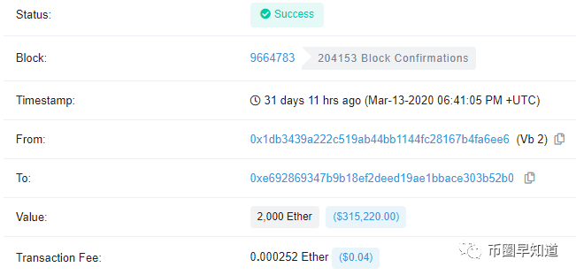 以太坊大佬在出货！3